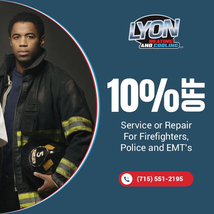 10% off Service or Repair for Firefighters, Police and EMT’s